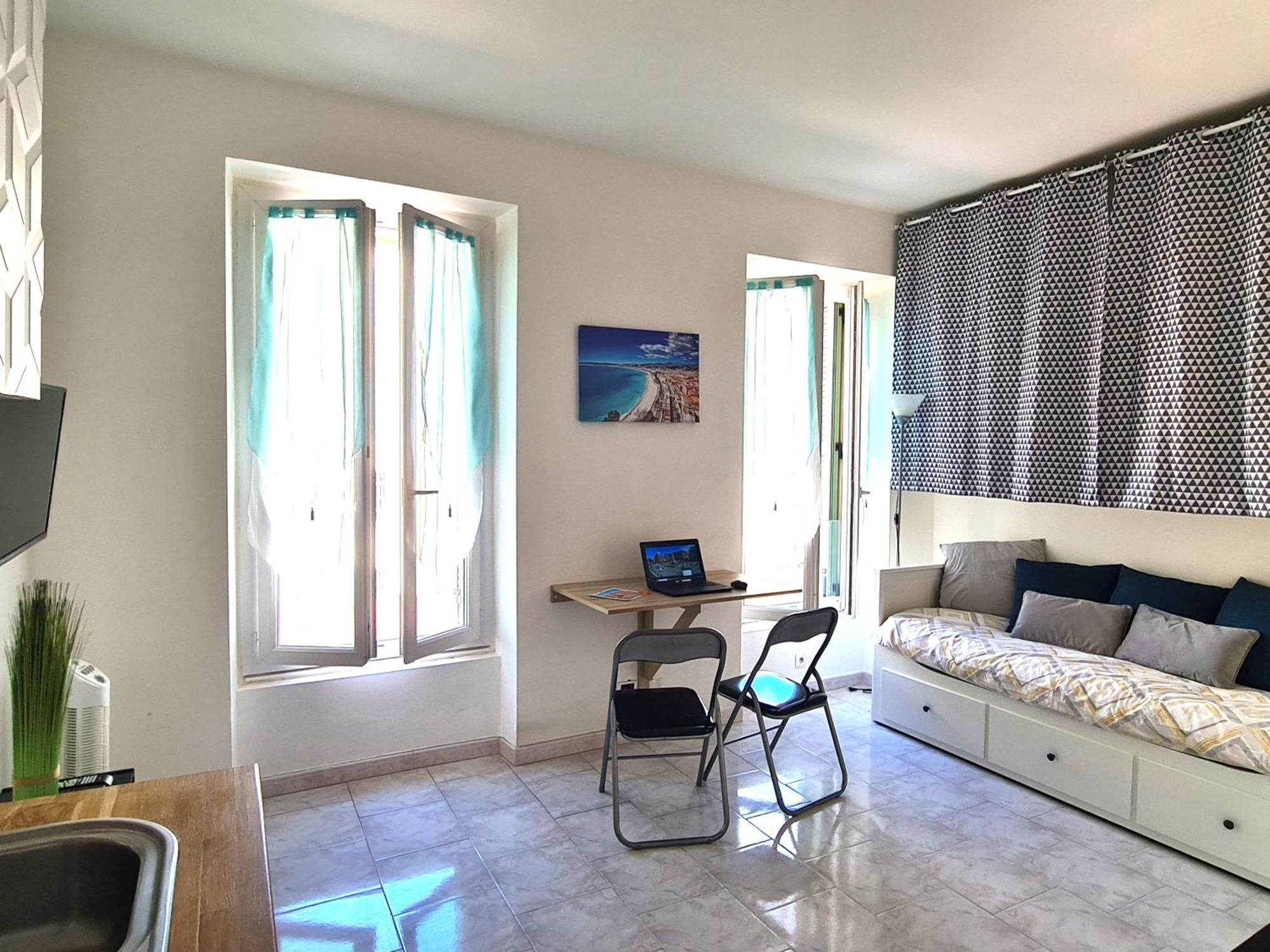 Nice - Studio Cosy Hypercentre A 500M De La Plage Exteriér fotografie